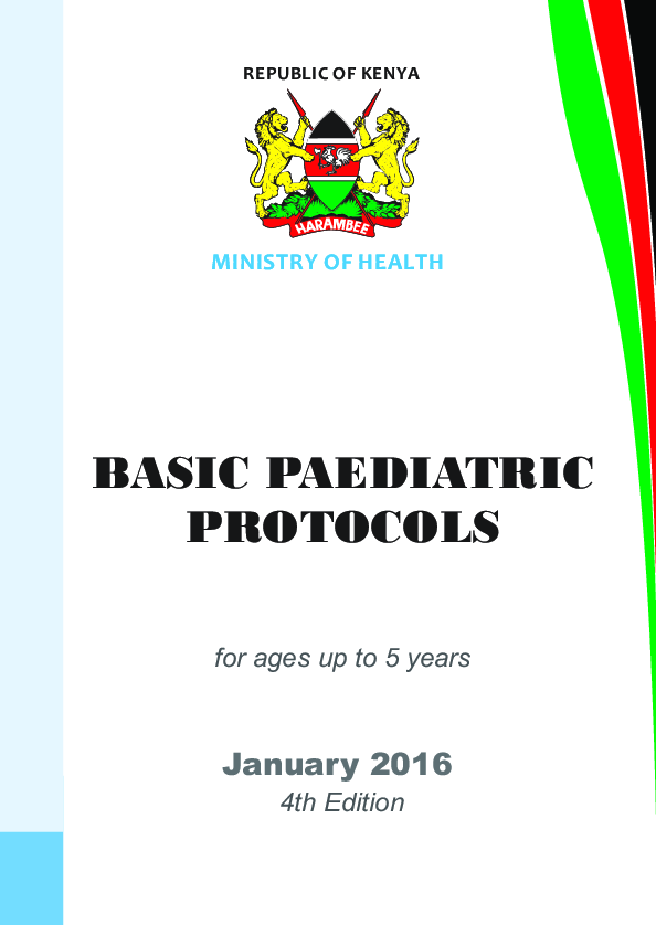 Preview image for BASIC PAEDIATRIC PROTOCOLS